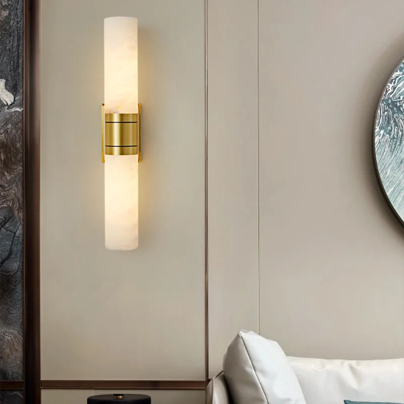 Lampe Murale en Pierre | Chic et Résistante pour Décor Intérieur