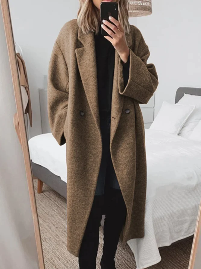 Manteau Femme Élégant Grande Taille Hiver - Foivo