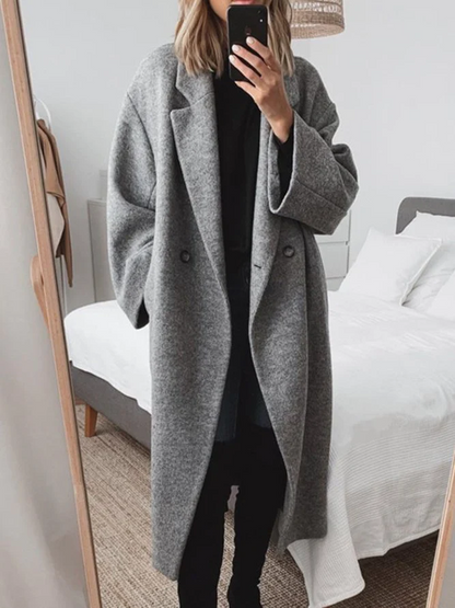 Manteau Femme Élégant Grande Taille Hiver