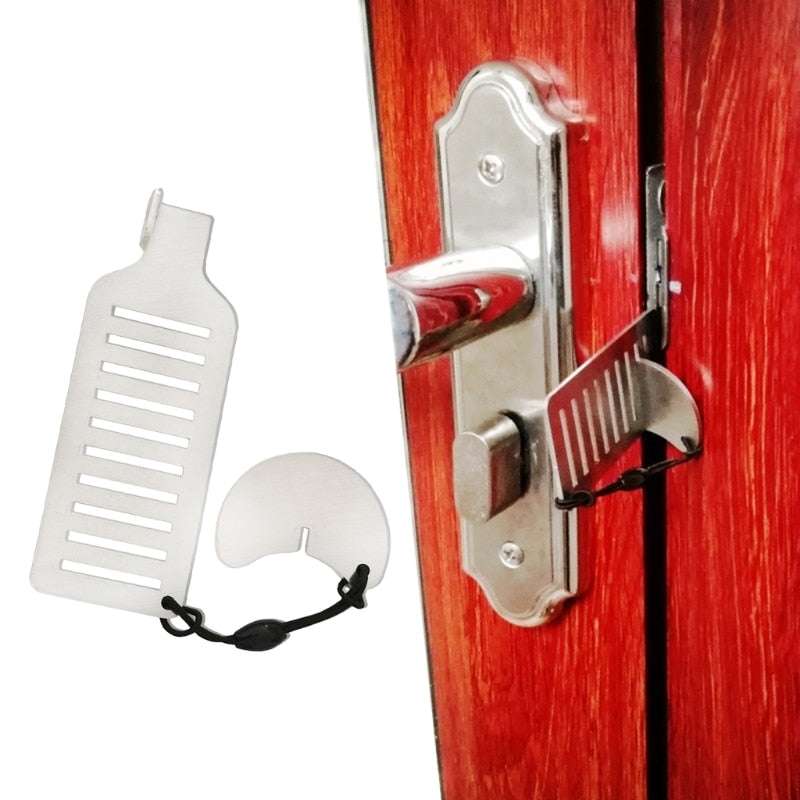 Serrure de Porte Antivol Portable Compacte 3