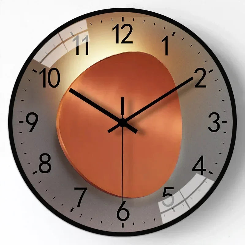 Horloge Murale Discrète - Design Raffiné et Moderne