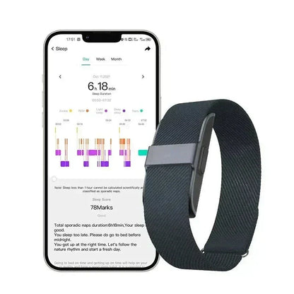 Bracelet Connecté Étanche de Suivi de Fitness - Foivo