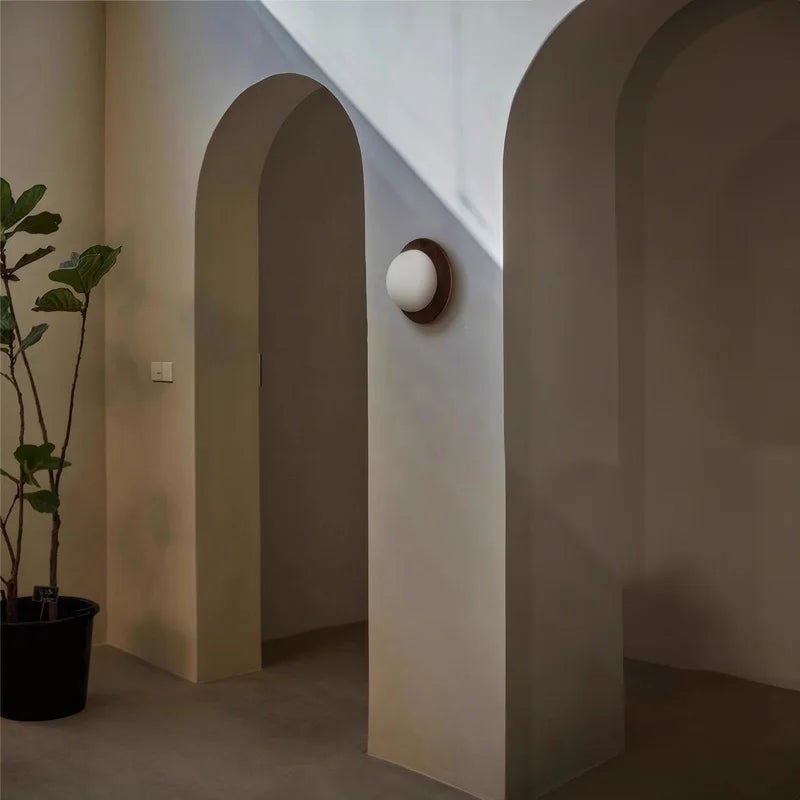 Lampe Murale Bois Chic et Énergétique