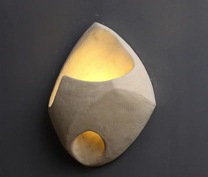 Lampe Murale Minimaliste en Béton | Déco Intérieure Épurée