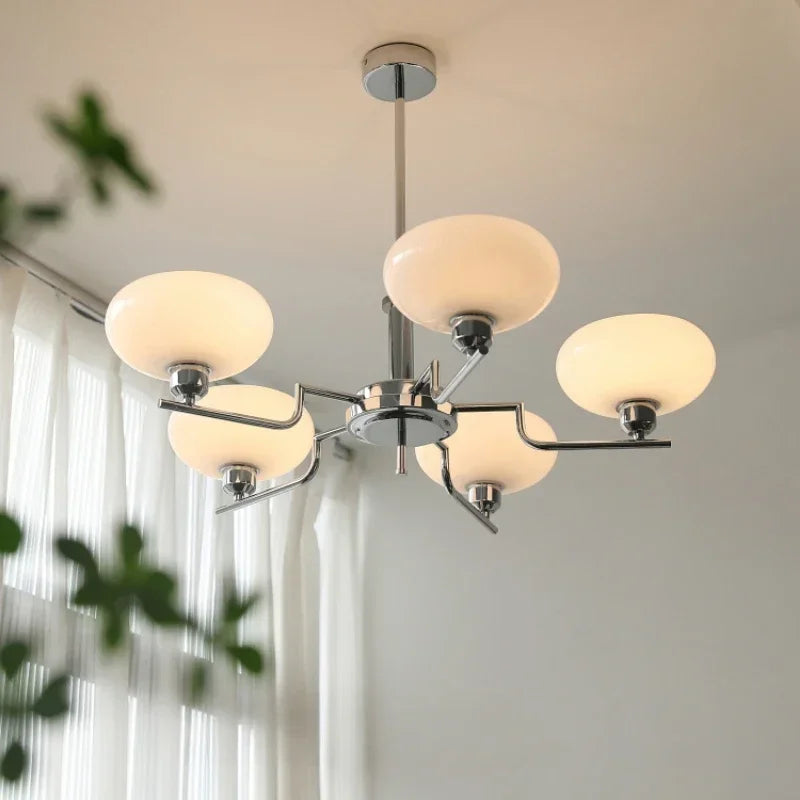 Lampe Plafond Rétro Chic – Lustre Design Nordique Élégant - Foivo