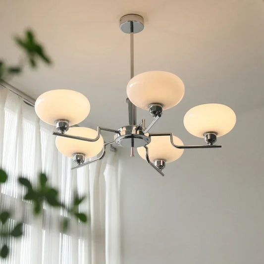 Lampe Plafond Rétro Chic – Lustre Design Nordique Élégant - Foivo