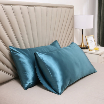 Housse de Coussin en Soie Douce pour Peau Sensitive