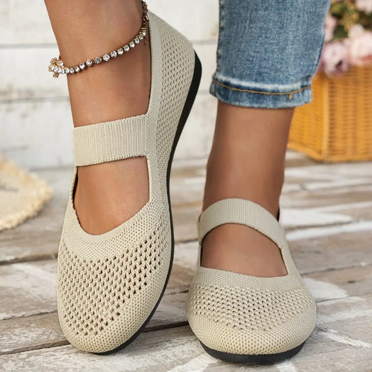 Ballerines Femmes Élégantes Cuir - BlxckFR