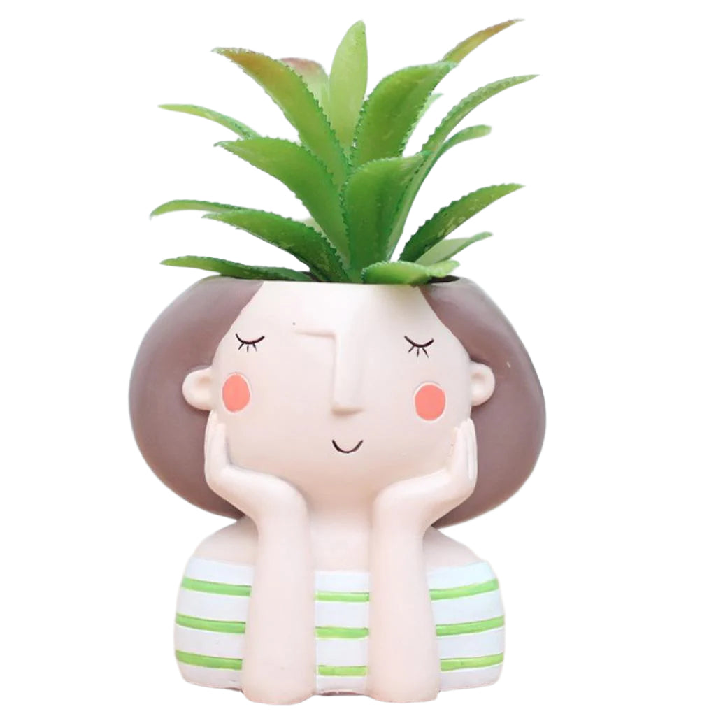 Jardinière Décorative Pour Succulentes 2 en 1