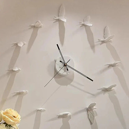 Horloge Design Oiseau Décoratif
