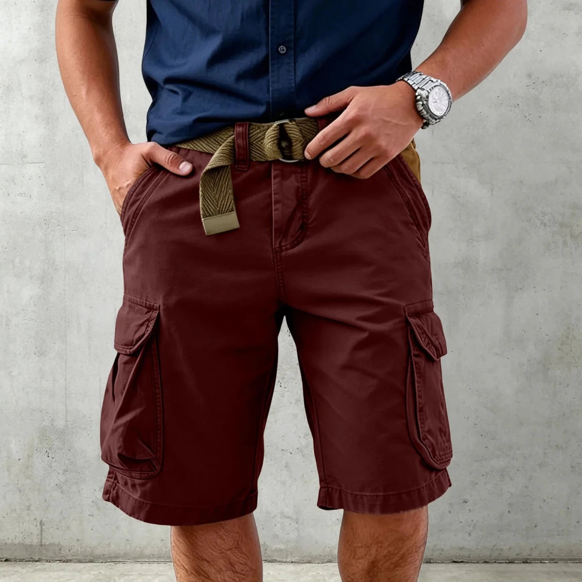 Short Cargo Homme Design Utilitaire 1
