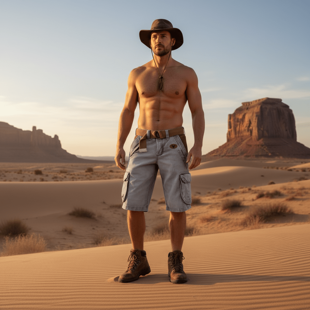 Short Homme Cargo Pratique et Confortable avec Poches Multiples 2