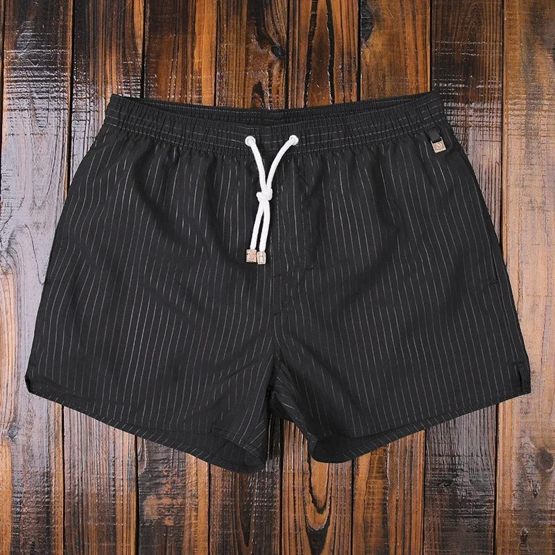 Short Homme à Rayures Décontracté 7