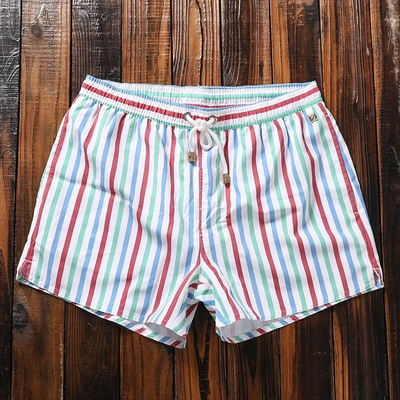 Short Homme à Rayures Décontracté 9