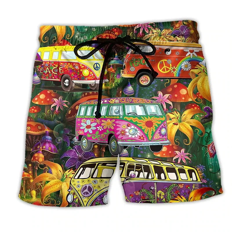 Short de bain Homme Tissu Léger Coupe Ajustée - Foivo