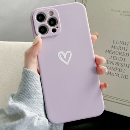 Étui iPhone Cœur Fashion Antichoc Silicone