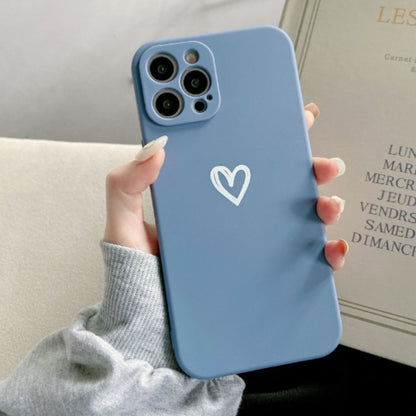 Étui iPhone Doux au Toucher | Cœur Rose Protégé