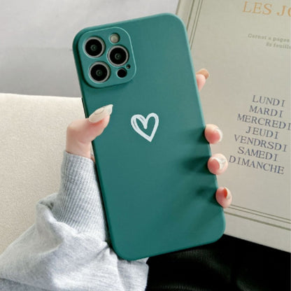 Étui iPhone Cœur Fashion Antichoc Silicone