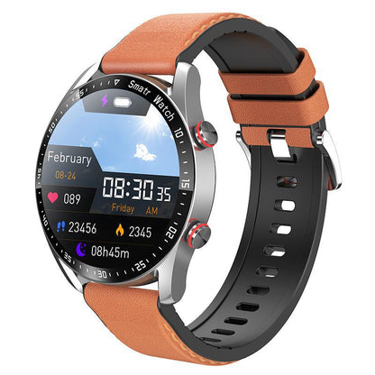 Montre Connectée de Santé avec Suivi de Glycémie, Écran HD 1,45 Pouces et Étanchéité
