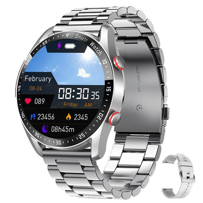 Montre Connectée de Santé avec Suivi de Glycémie, Écran HD 1,45 Pouces et Étanchéité
