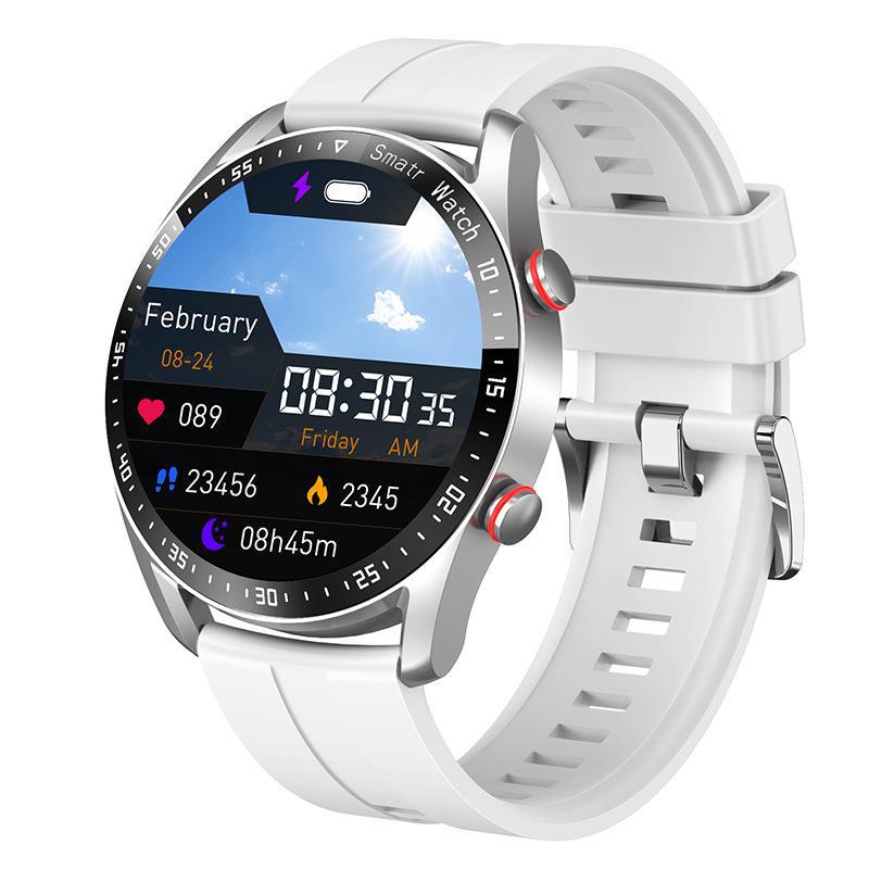 Montre Connectée de Santé avec Suivi de Glycémie, Écran HD 1,45 Pouces et Étanchéité