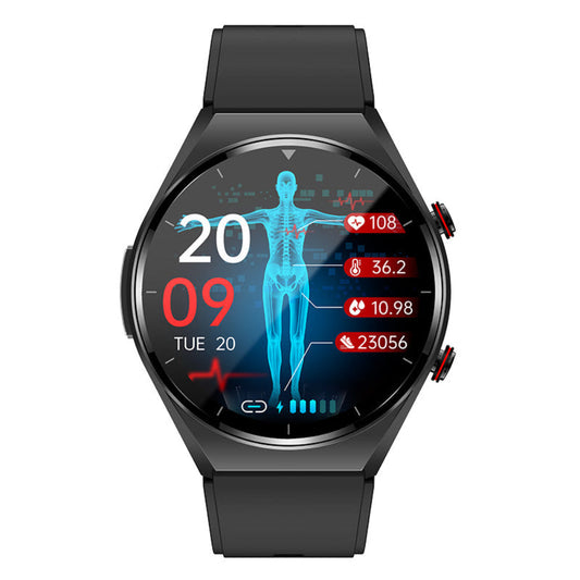 Montre Connectée Fitness Cardiaque Suivi Santé Corps - BlxckFR