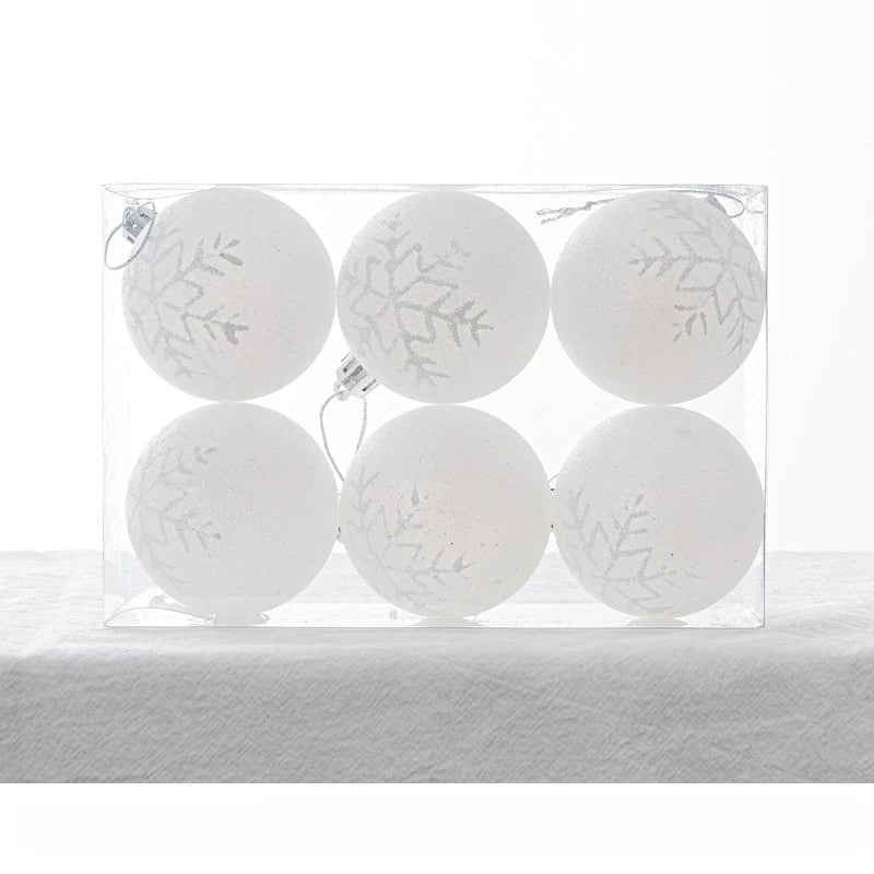 Ornements de Noël en Verre Colorés et Résistants