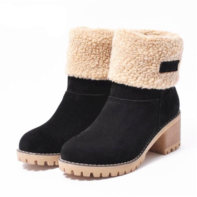 Bottes Hivernales Fourrées Douillettes - blxckfr