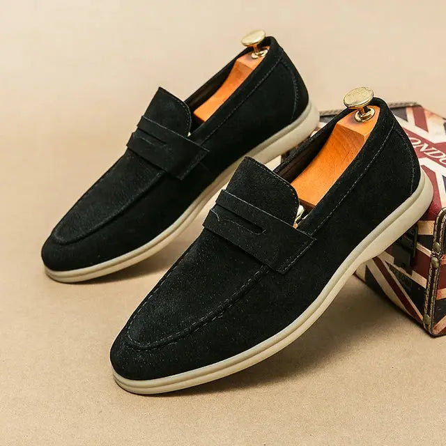 Mocassins Cuir Classique pour Homme - Foivo
