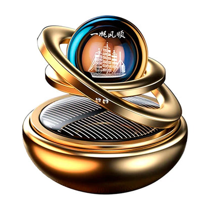 Parfum d'auto Décoratif Rotatif Solaire