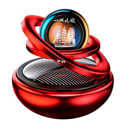 Parfum d'auto Décoratif Rotatif Solaire