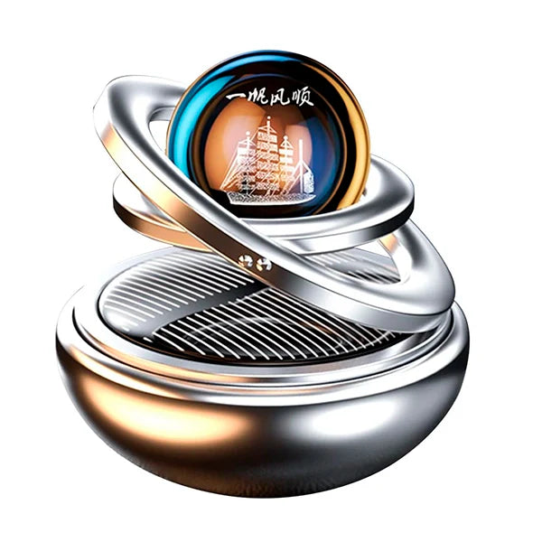 Parfum d'auto Décoratif Rotatif Solaire