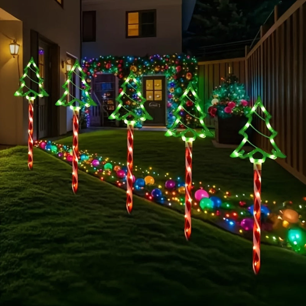 Guirlandes Solaire Décor Jardin Chemin Noël - BlxckFR
