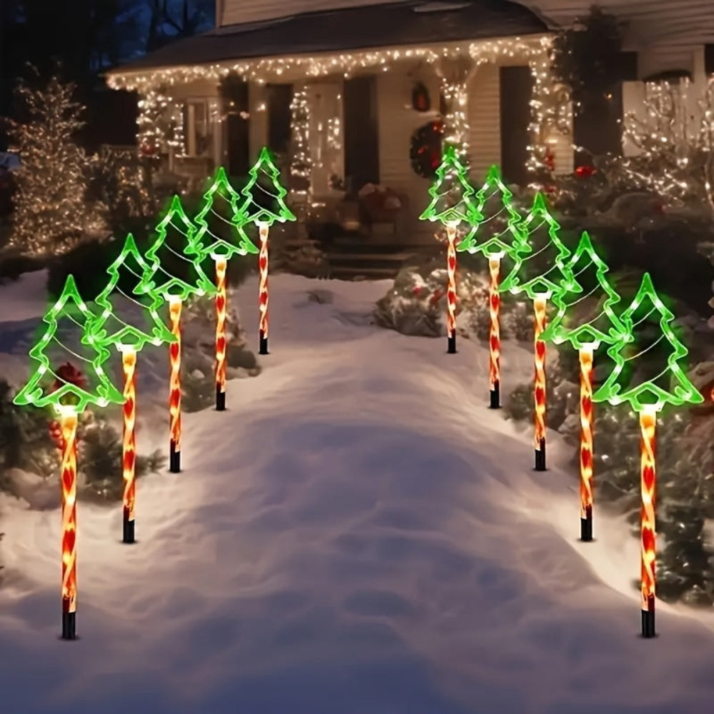 Guirlandes Solaire Décor Jardin Chemin Noël