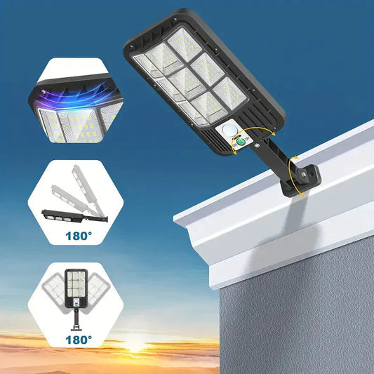 Lampe Solaire Économe avec Détecteur de Mouvement - Foivo