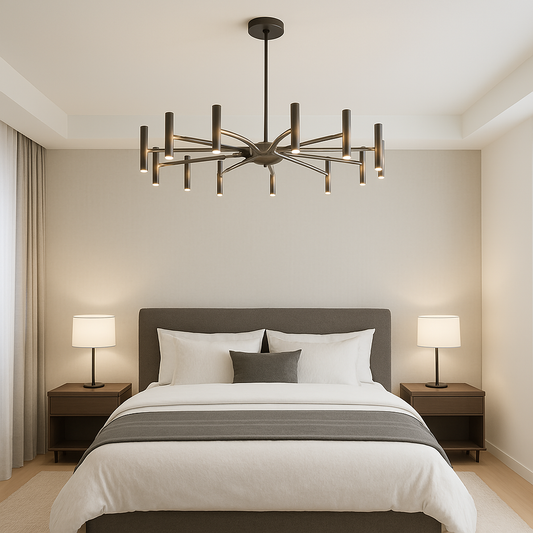 Luminaire 12 Lumières Design Élégant - Foivo