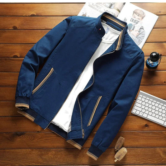 Veste Bomber Homme Classique | Élégance Urbaine et Durable - Foivo