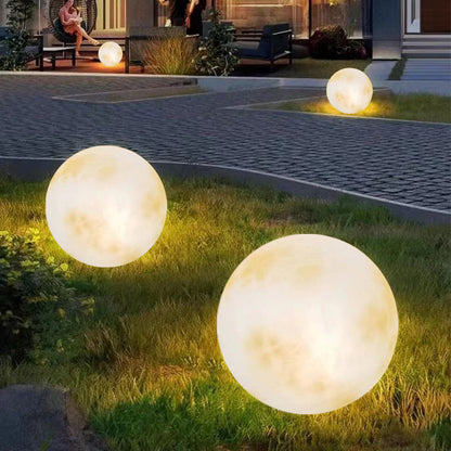 Lampe Jardin Énergie Solaire Design Lunaire