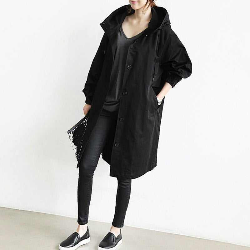 Manteau Trench Élégant Taille Parfaite