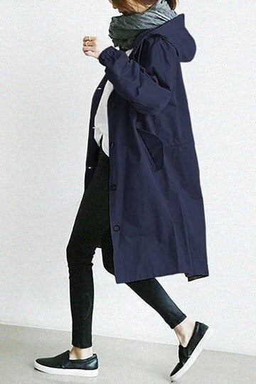 Manteau Trench Élégant Taille Parfaite