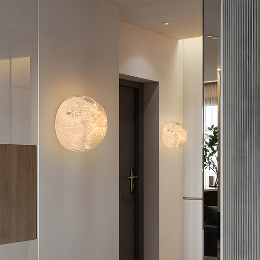 Lampe Murale Lune Élégante Sculpturale - Foivo
