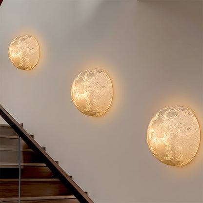 Lampe Murale Lune Élégante Sculpturale