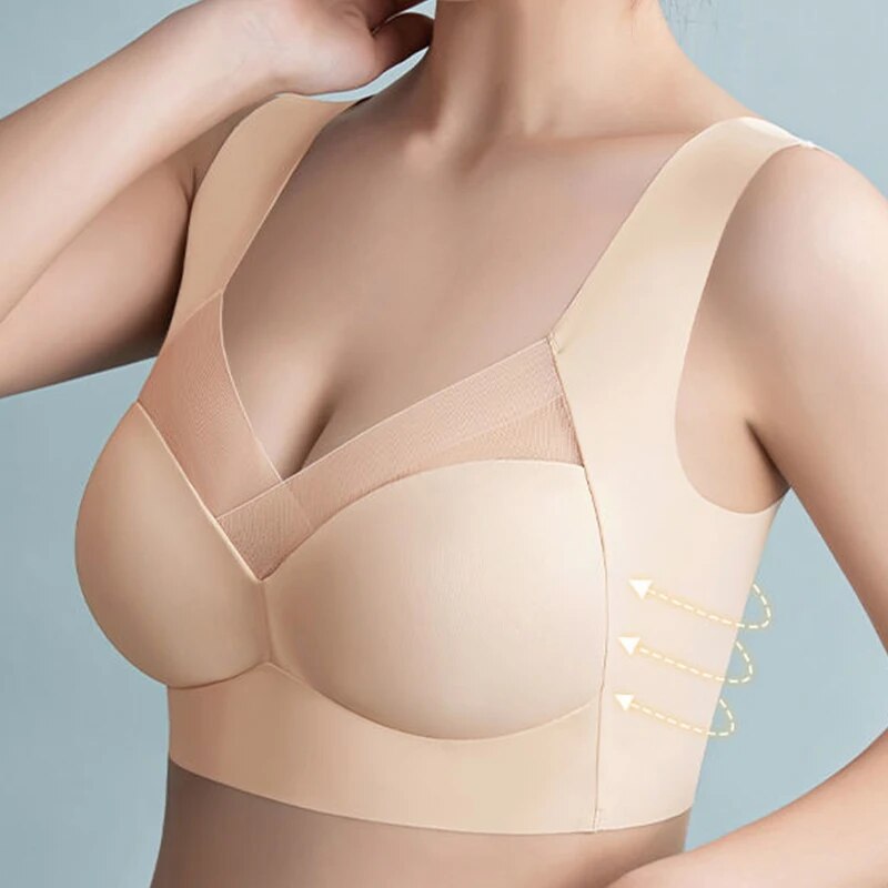 Soutien Gorge Sans Armature Grande Taille Femme Invisible 6