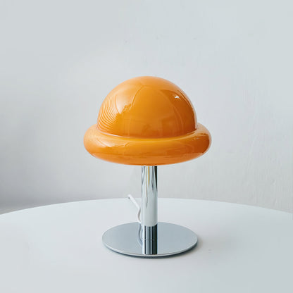 Lampe de Table Design Futuriste en Verre Transparent