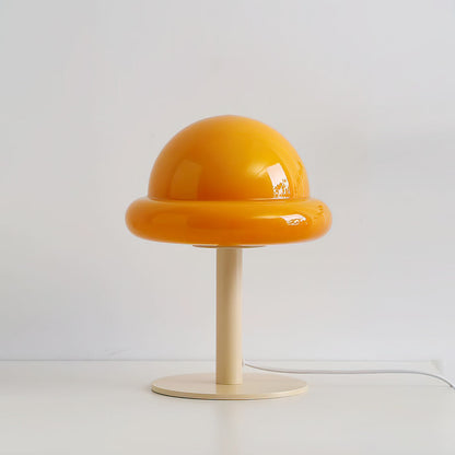 Lampe de Table Design Futuriste en Verre Transparent