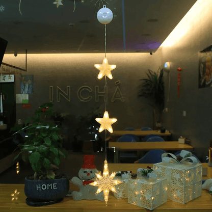 Lampe LED Décoration Hiver Élégante