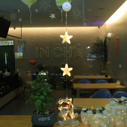 Lampe LED Décoration Hiver Élégante