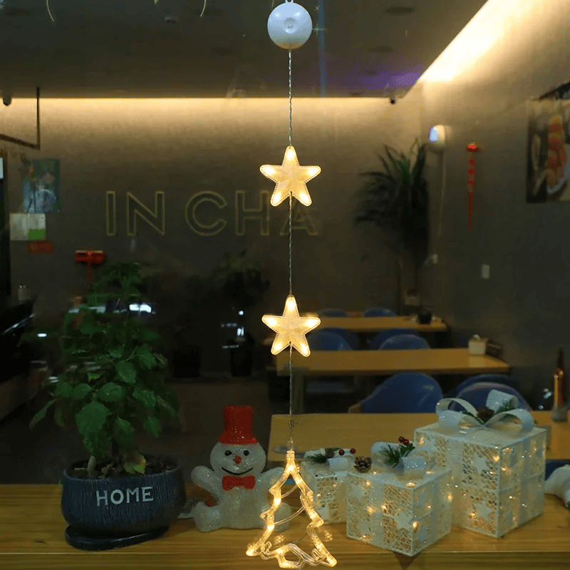 Lumière Étoile de Neige Lampe LED Noël