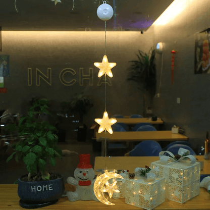 Lampe LED Décoration Hiver Élégante