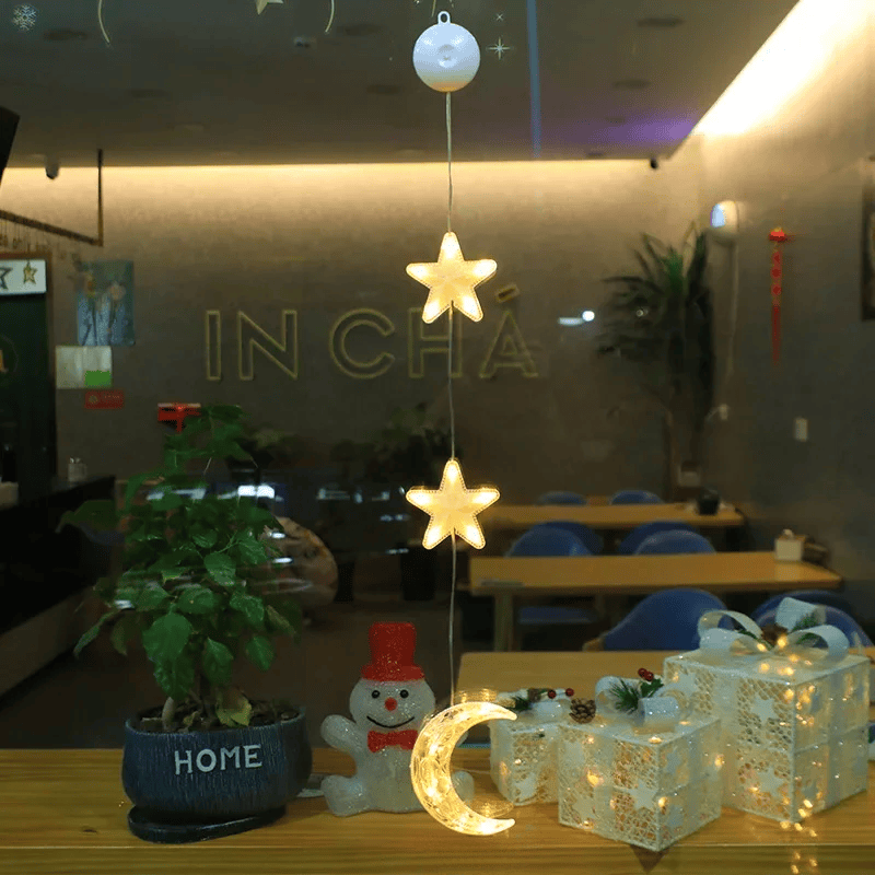 Lampe LED Décoration Hiver Élégante
